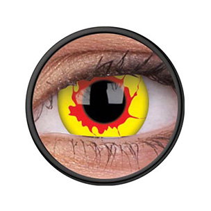 Motivlinse Funny Lens Reignfire – auffällige Farbkontaktlinsen